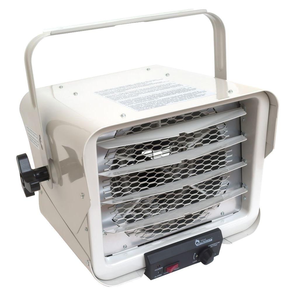 Dr Infrared Heater 6000 Watt Portable Commercial Industrial Hardwire Fan Heater With Adjustable Air Flow