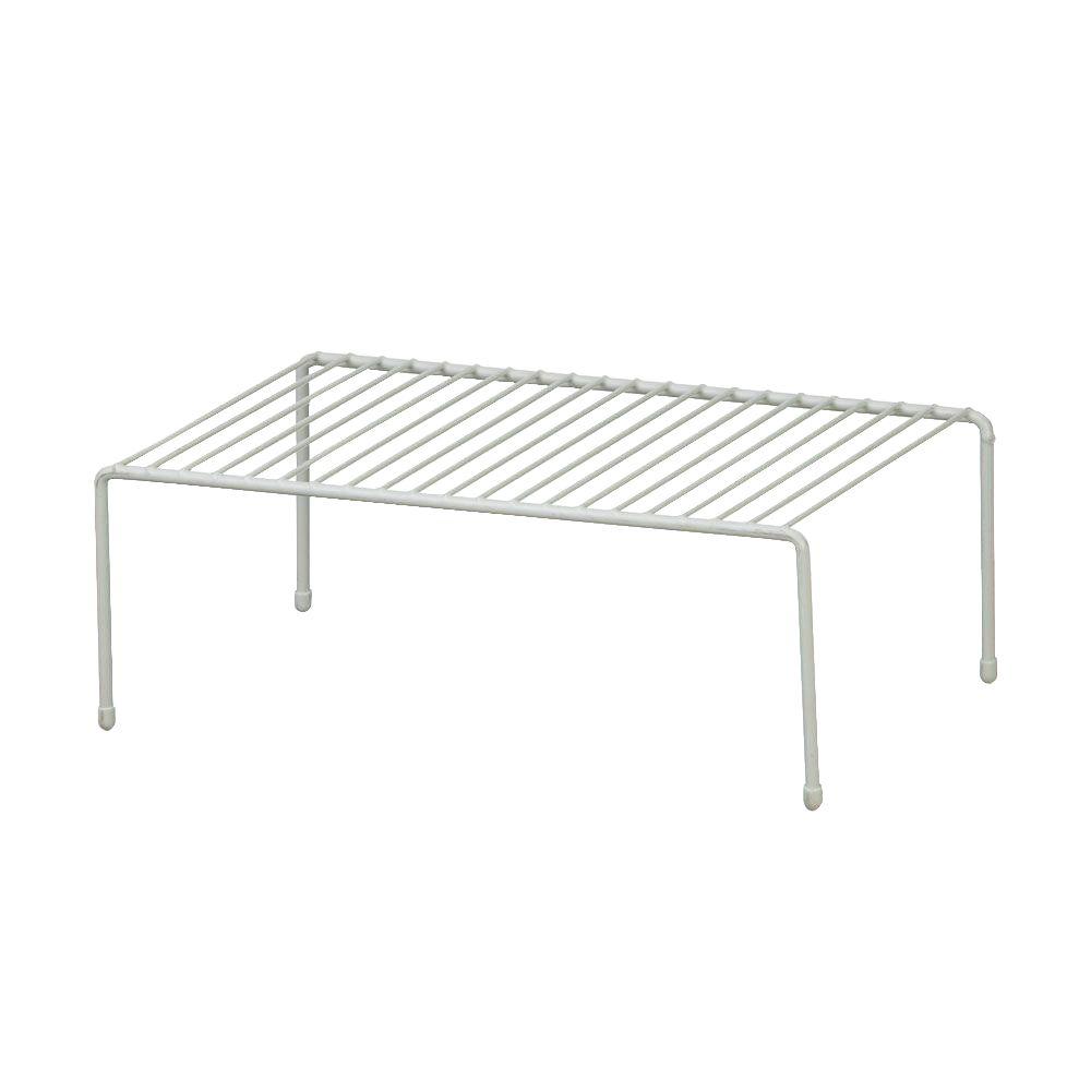 ClosetMaid Ventilated Wire Corner Shelf for 12 in. Shelf and Rod