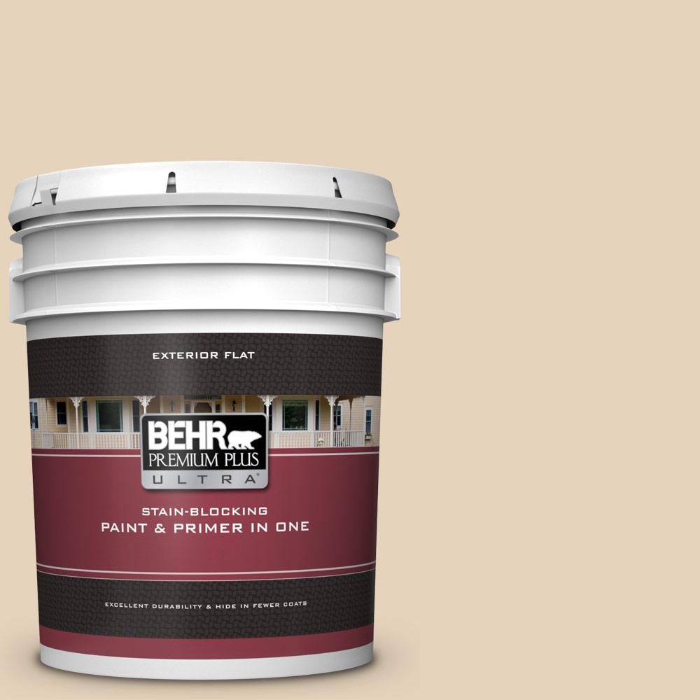 BEHR Premium Plus Ultra 5 gal. ECC531 Mown Hay Flat
