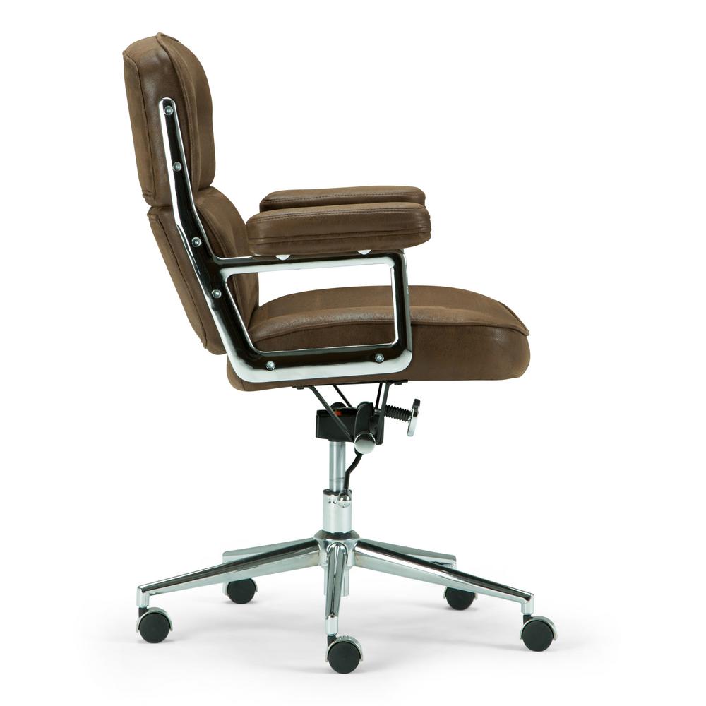 Simpli Home Barton Swivel Adjule Executive Computer Office Simpli Home Barton Swivel Adjule