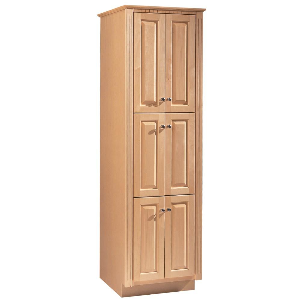 Light Maple Linen Cabinets Bathroom Cabinets Storage The