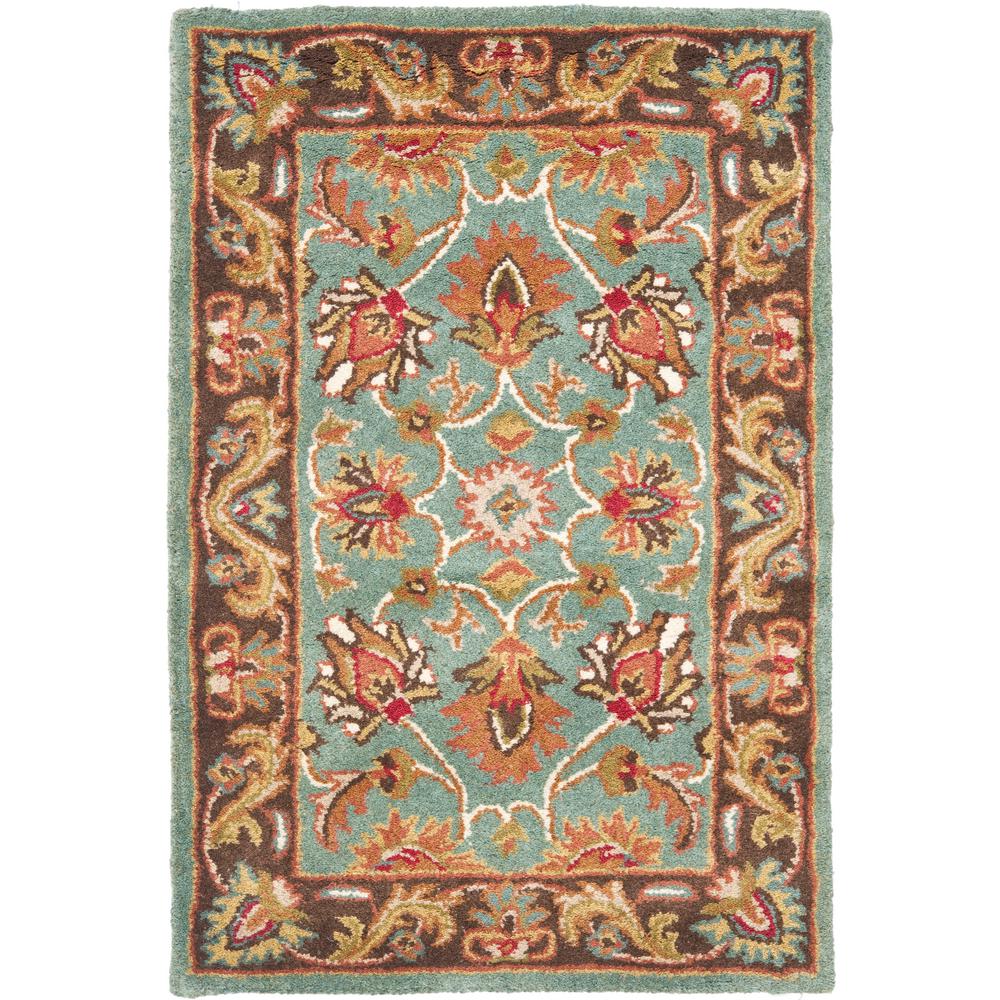 Safavieh Heritage Blue/Brown 2 ft. x 4 ft. Area RugHG812B24 The