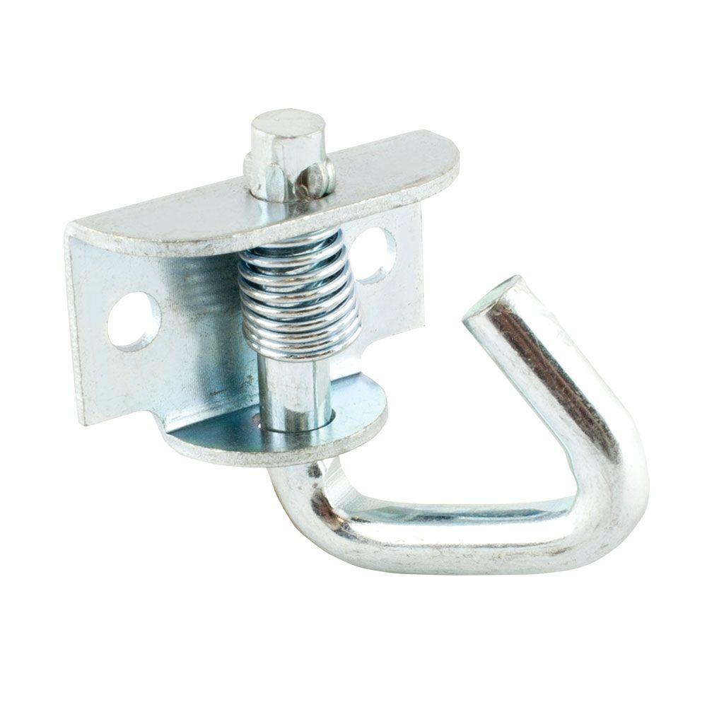 Crown Bolt 13/4 in. ZincPlated Spring Rope Hook55954 The Home Depot