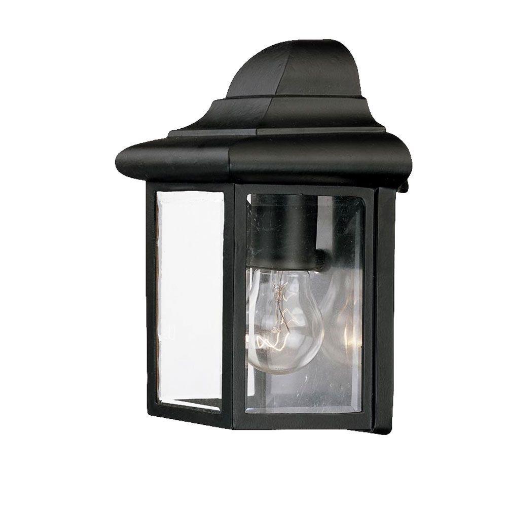 Acclaim Lighting Pocket Lantern Collection 1Light Matte Black Outdoor