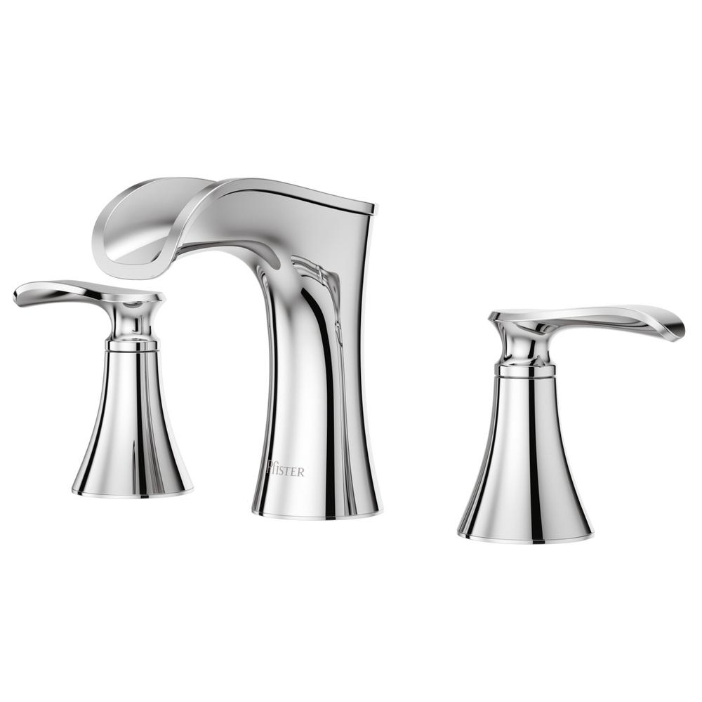 Waterfall Widespread Bathroom Sink Faucets Bathroom Sink