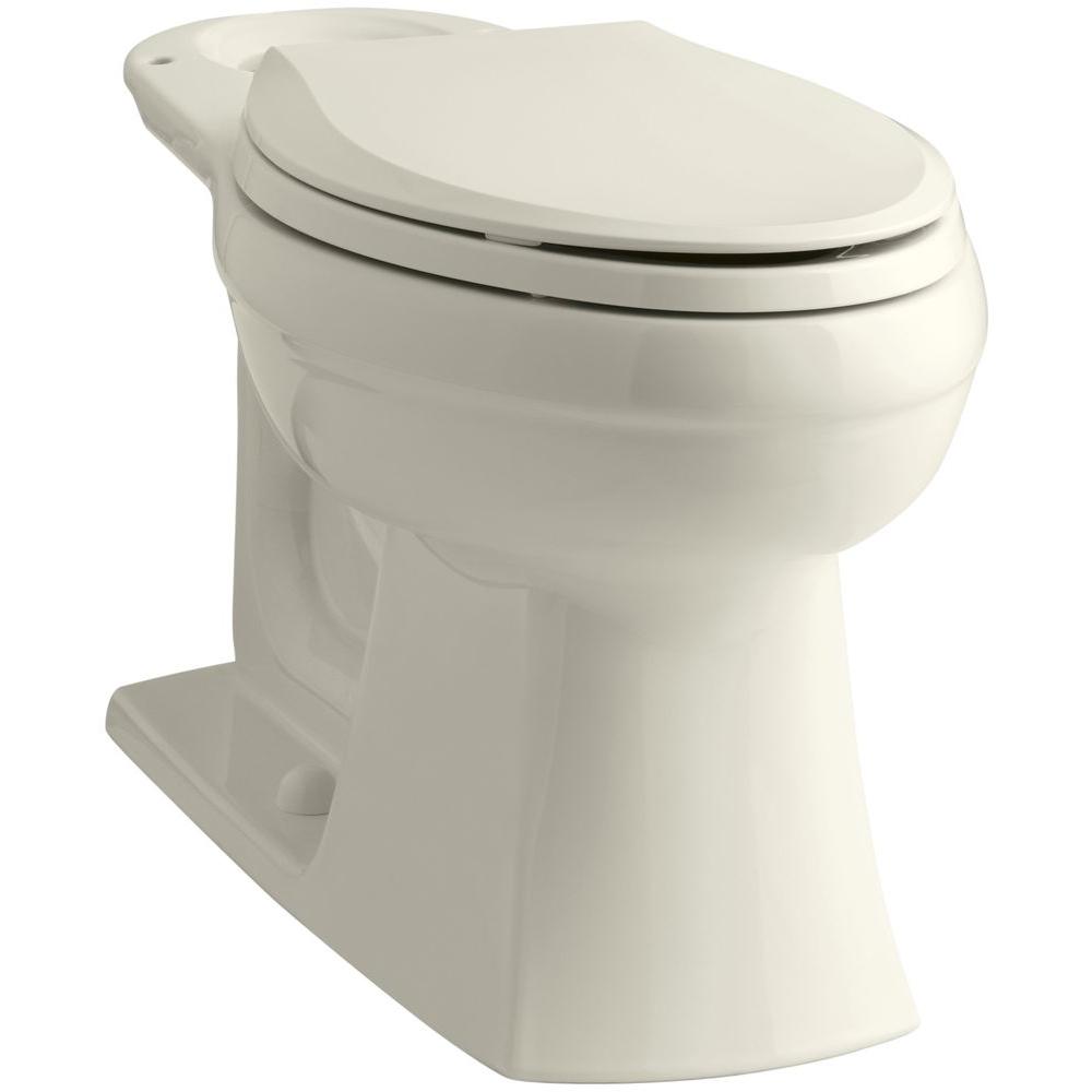 KOHLER Kelston Elongated Toilet Bowl Only in BiscuitK430696 The