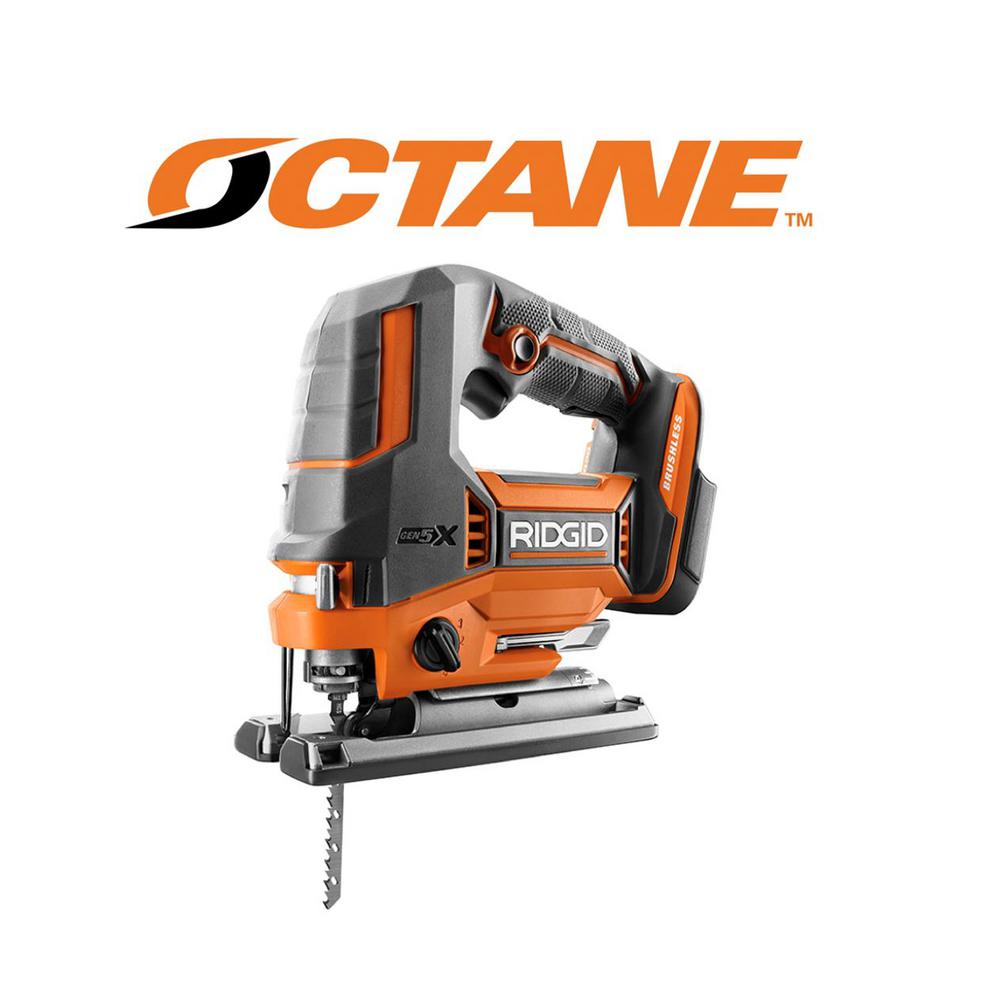 Rigid R8832b 18 Volt Octane Cordless Brushless Jig Saw With Vacuum