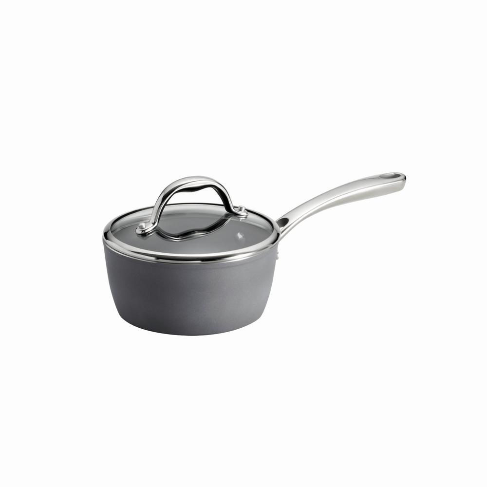 Tramontina Gourmet 1.5 Qt. Induction Aluminum Sauce Pan With Lid In ...