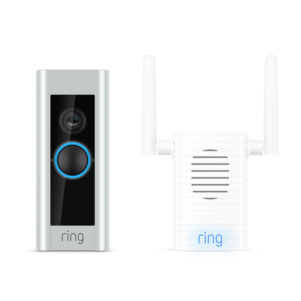 ring doorbell pro white light not spinning