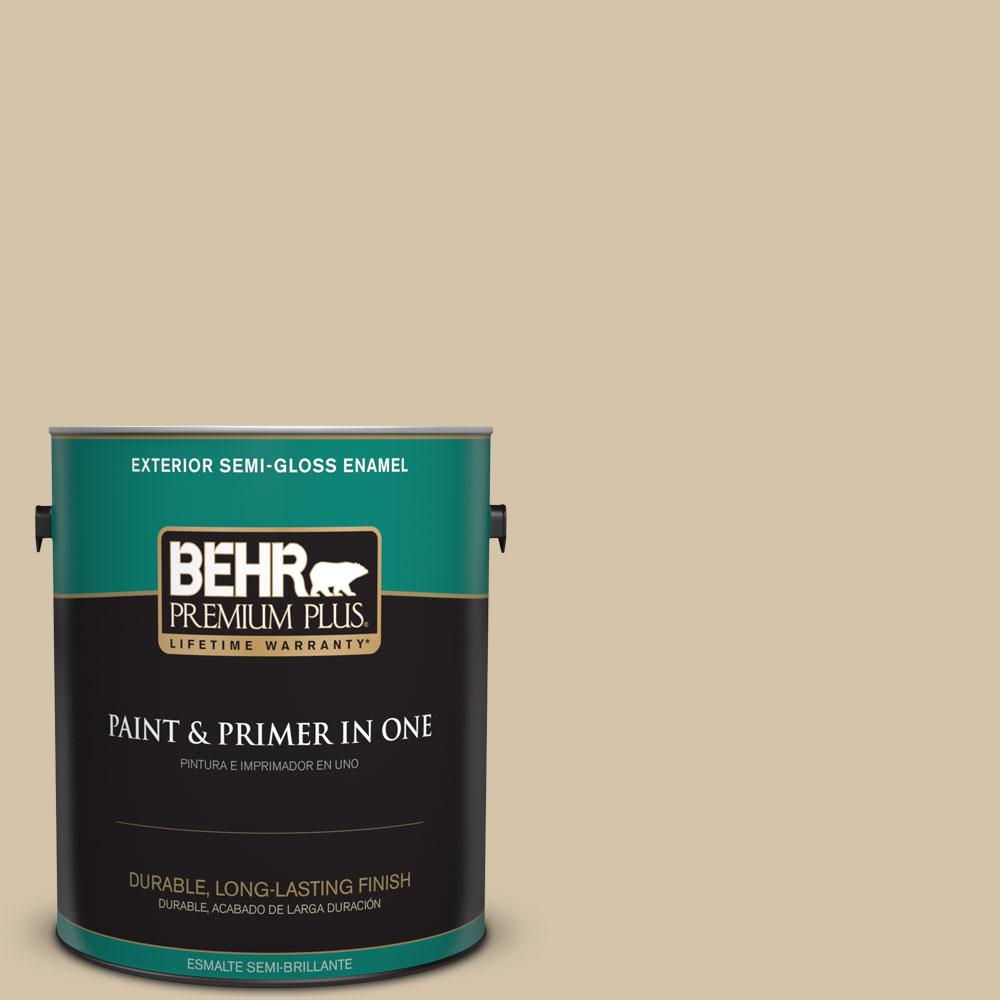 Behr Premium Plus 1 Gal Icc 60 Brown Bread Semi Gloss Enamel Behr Premium Plus 1 Gal Icc 60 Brown Bread Semi Gloss Enamel