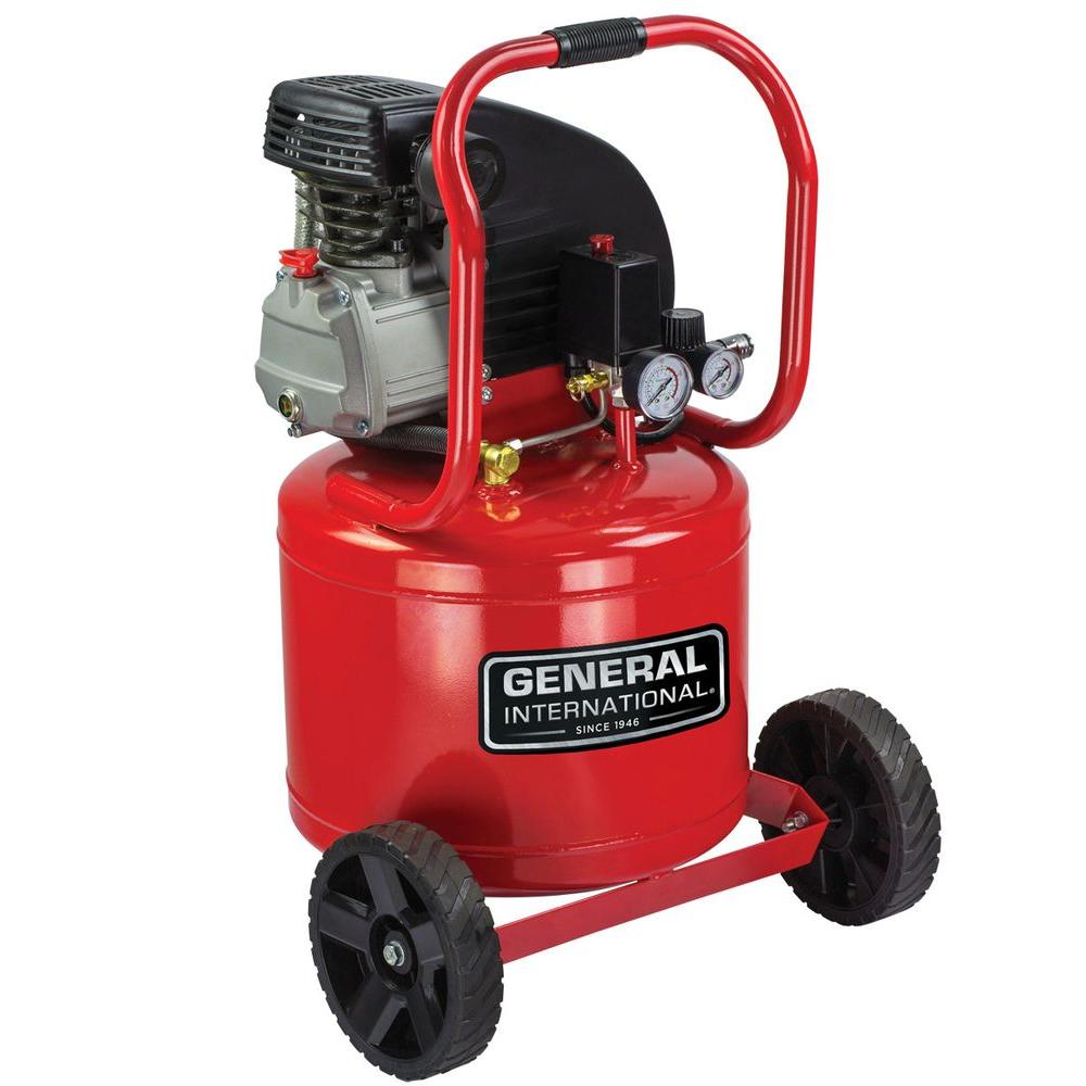 Hvlp Painting 6 0 Air Compressors Tools Accessories 2 Hp Oil Lubricated Portable Electric Vertical Air Compressor With Wheel Kit