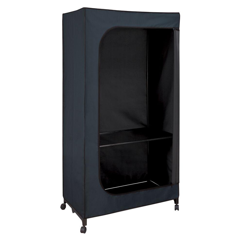 black texture powder coating order home collection garment racks portable wardrobes 3328054 64_1000