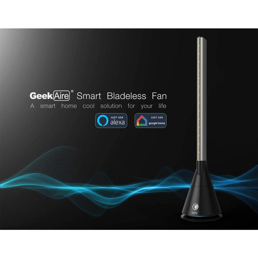 google assistant tower fan