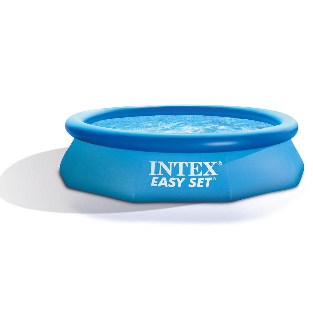 Intex 10 ft. x 30 in. Inflatable Above Ground Swimming Pool with