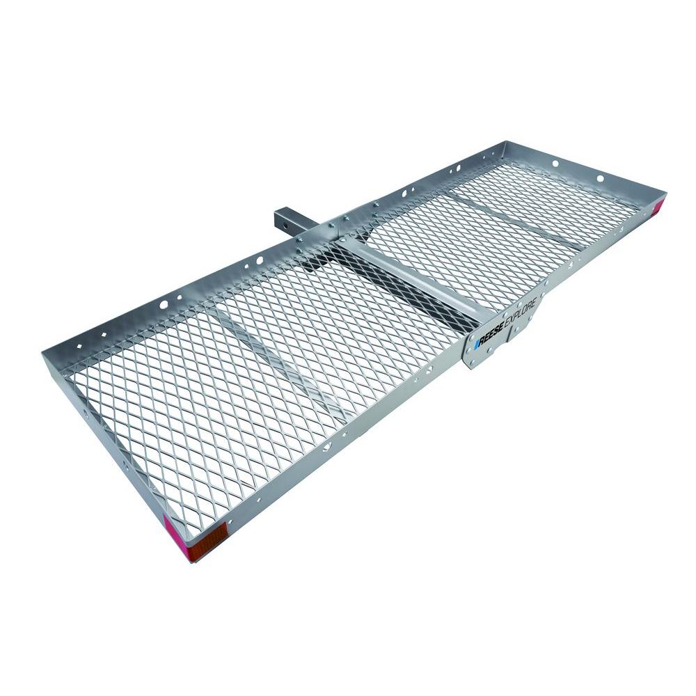 Reese Aluminum Hitch Mount Cargo Tray1395800 The Home Depot
