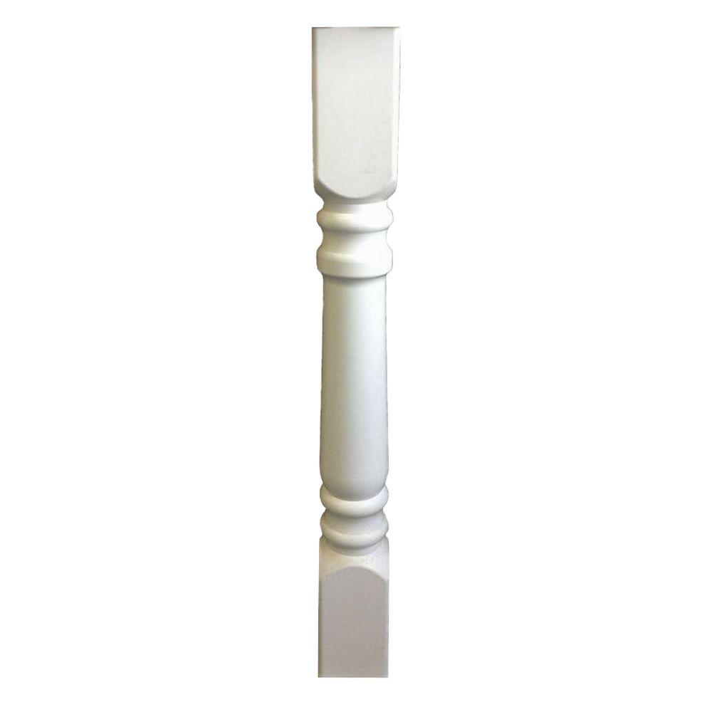Rdi Porch And Newel 48 In X 4 Vinyl Turned Fence Post Porch And Newel 48 In X 4 Vinyl Turned Fence Post Sleeve