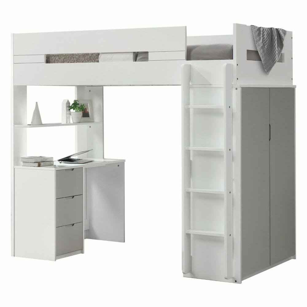 single loft bed