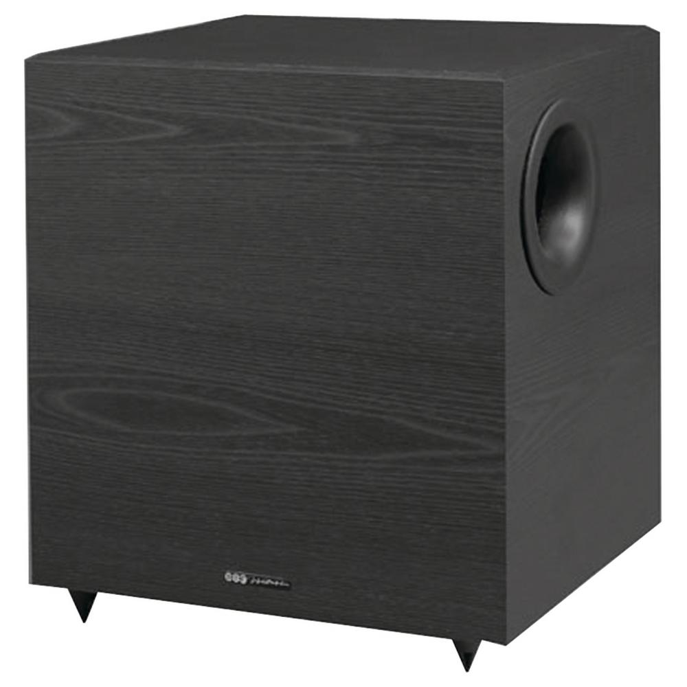 BIC America 10 in. 350Watt DownFiring Powered Subwoofer for Home