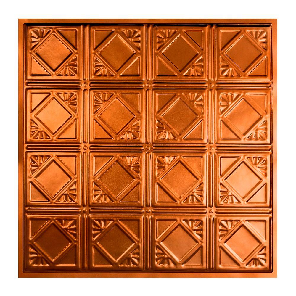 Copper Ceiling Tiles Ceilings The Home Depot