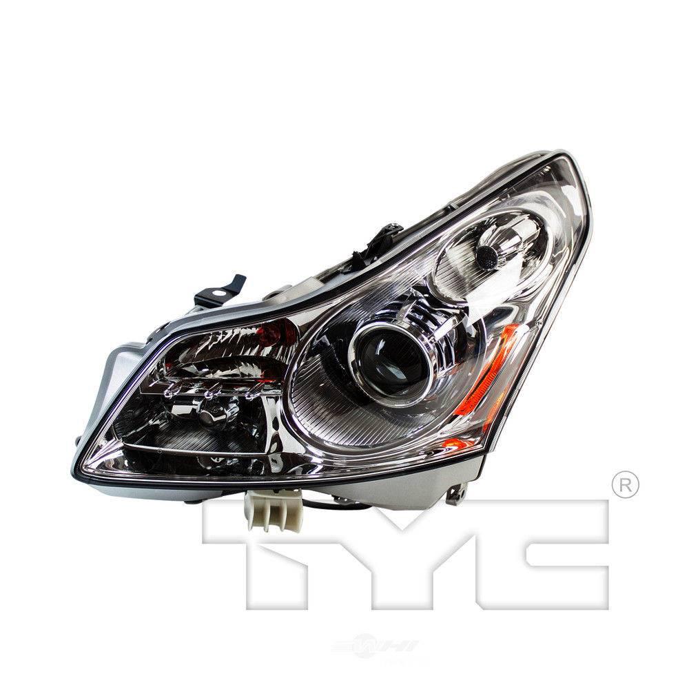 Tyc Headlight Assembly 2007 2008 Infiniti G35 20 9014 00 1 The Home Depot