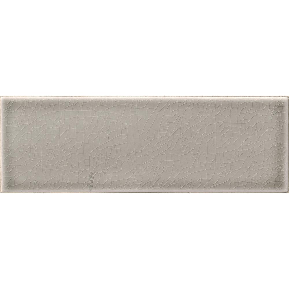Msi Dove Gray Handcrafted 4 In X 12 Glazed Ceramic Wall Tile 5 Dove Gray Handcrafted 4 In X 12 Glazed Ceramic Wall Tile 5 Sq Ft Case