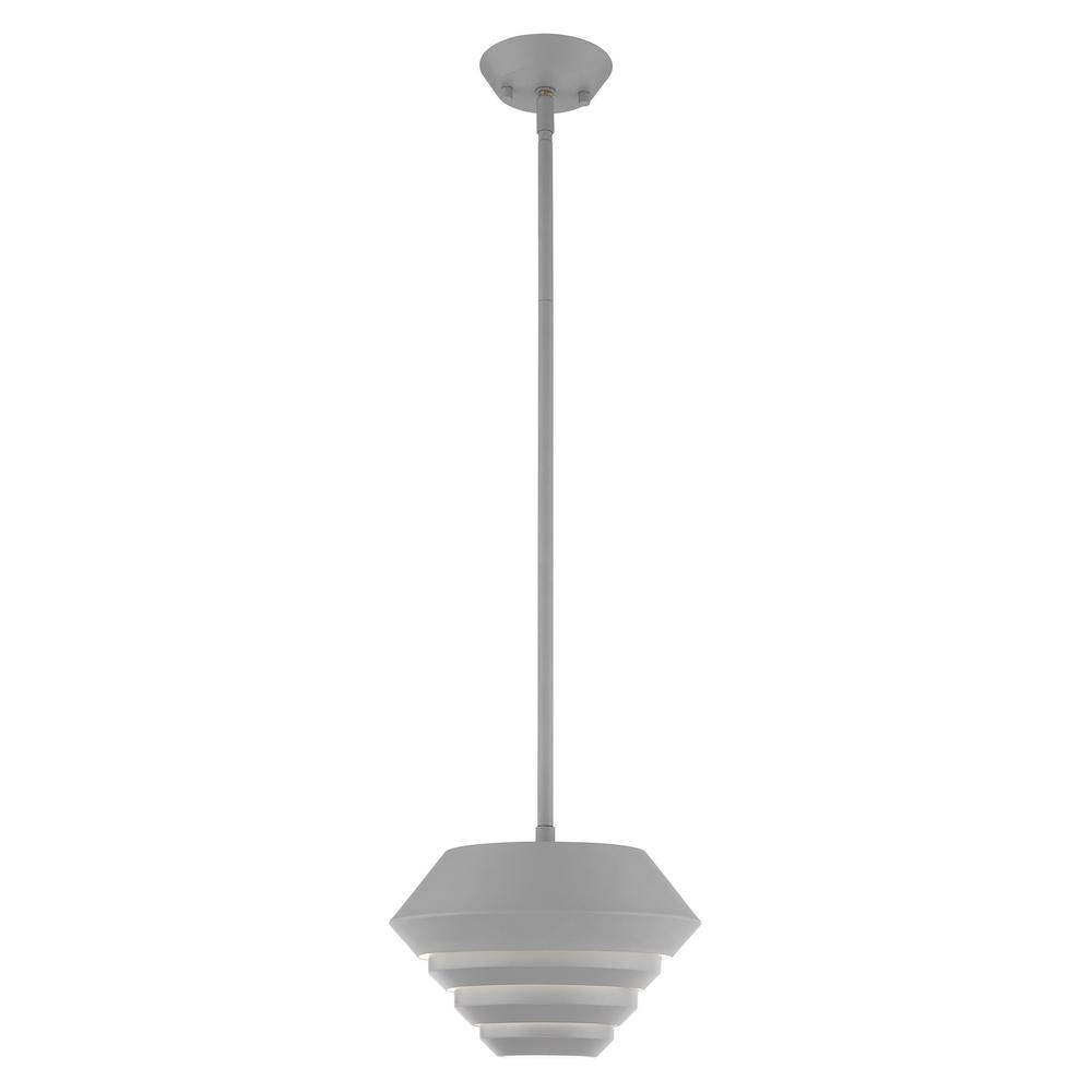 Livex Lighting Amsterdam 1 Light Nordic Gray Mini Pendant Livex Lighting Amsterdam 1 Light Nordic Gray Mini Pendant