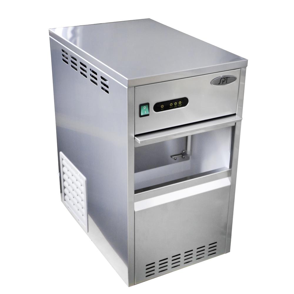 SPT 66 lb. Freestanding Flake Ice Maker in Stainless SteelSZB21 The