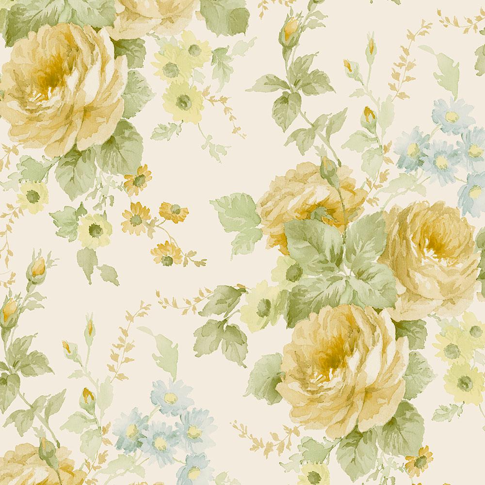 Norwall La Rosa Wallpaper RG35724 - The Home Depot