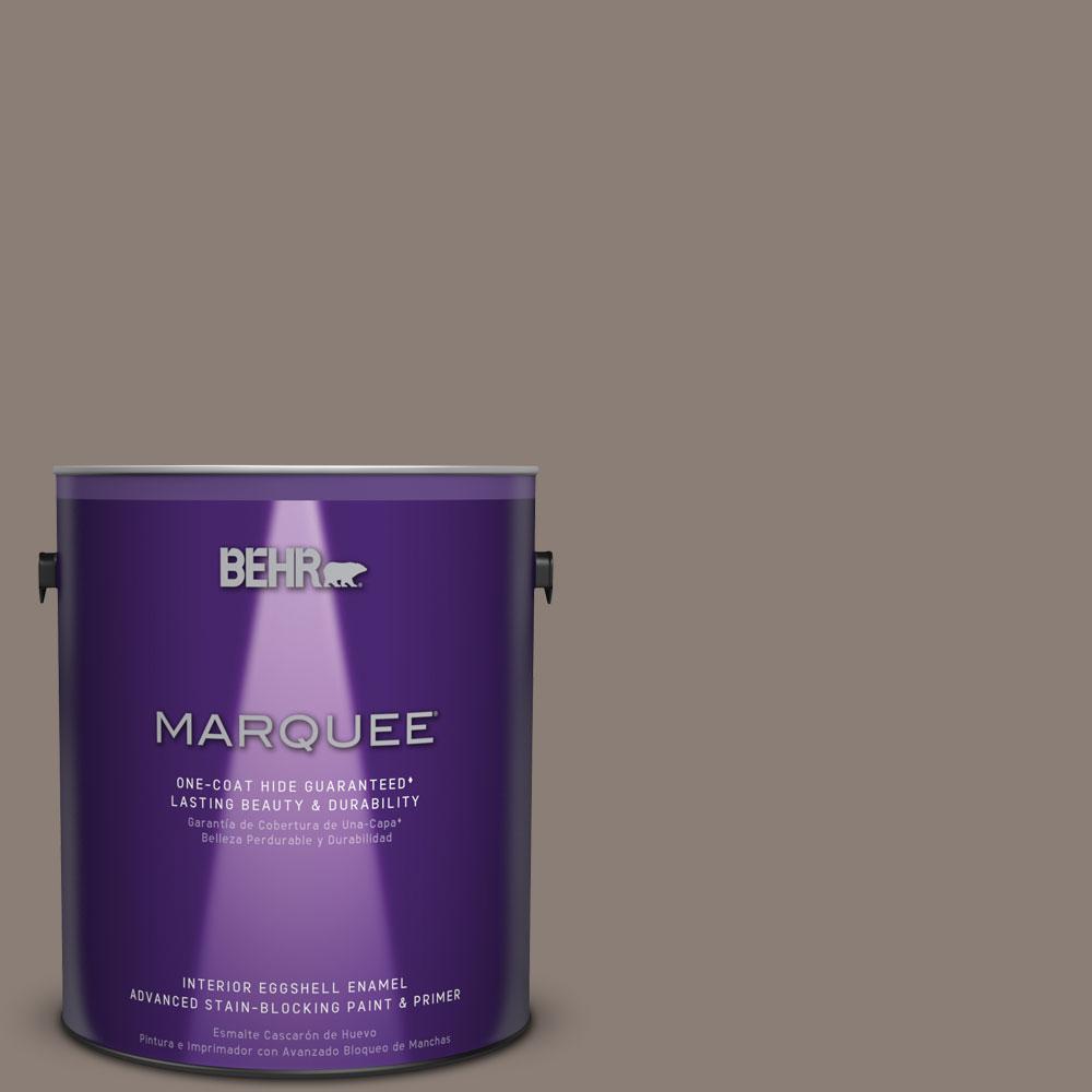 BEHR MARQUEE 1 gal. #HDC-NT-27B Wild Truffle One-Coat Hide ...