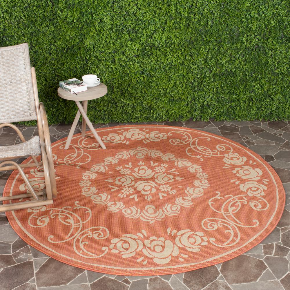 Terracotta Natural Safavieh Outdoor Rugs Cy1893 3202 7r 64 1000 