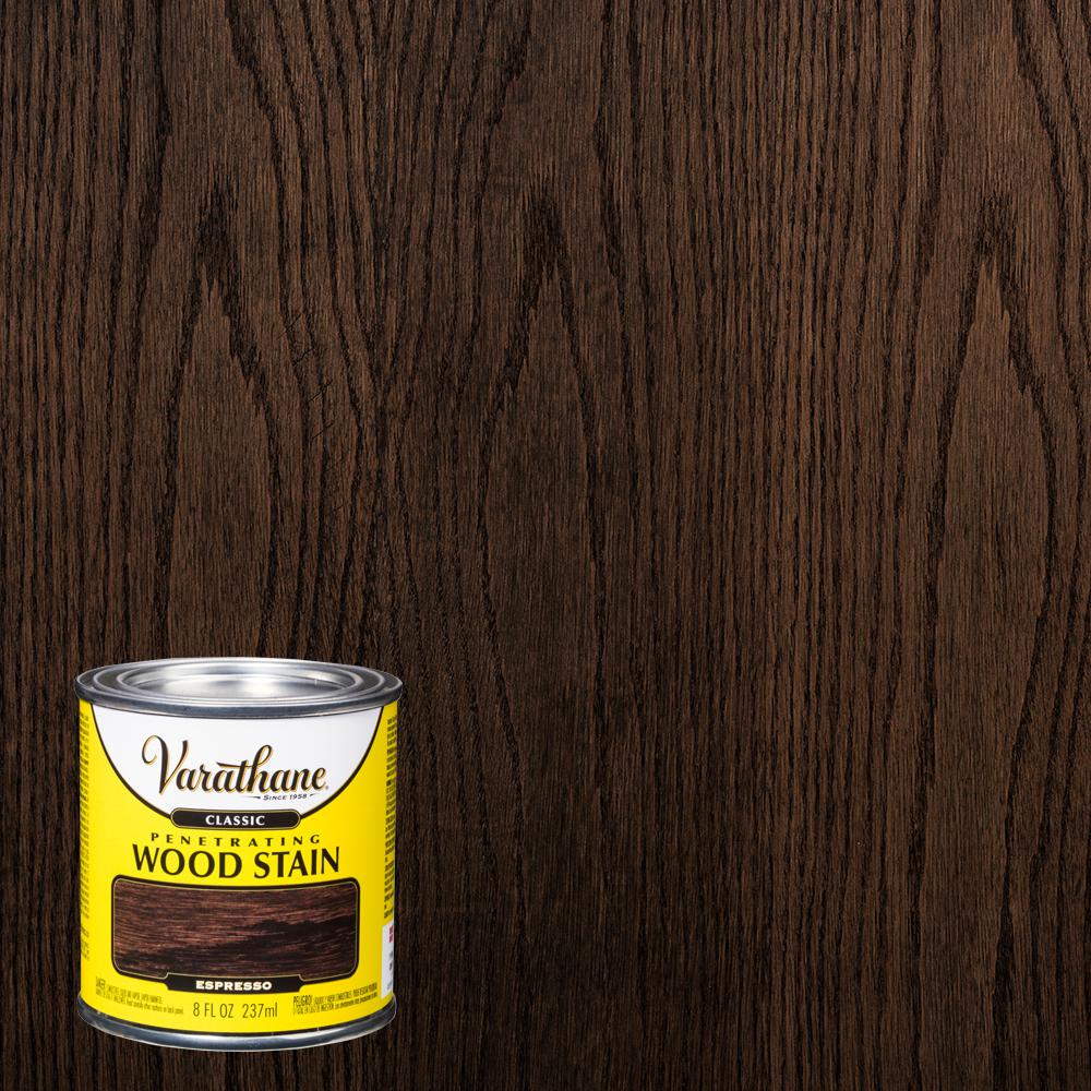 8 Ounce Varathane Brown Interior Wood Stains Paint The Home Depot