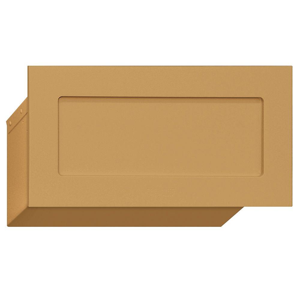 Salsbury Industries 2255 Series Brass RecessedMounted Mail Drop