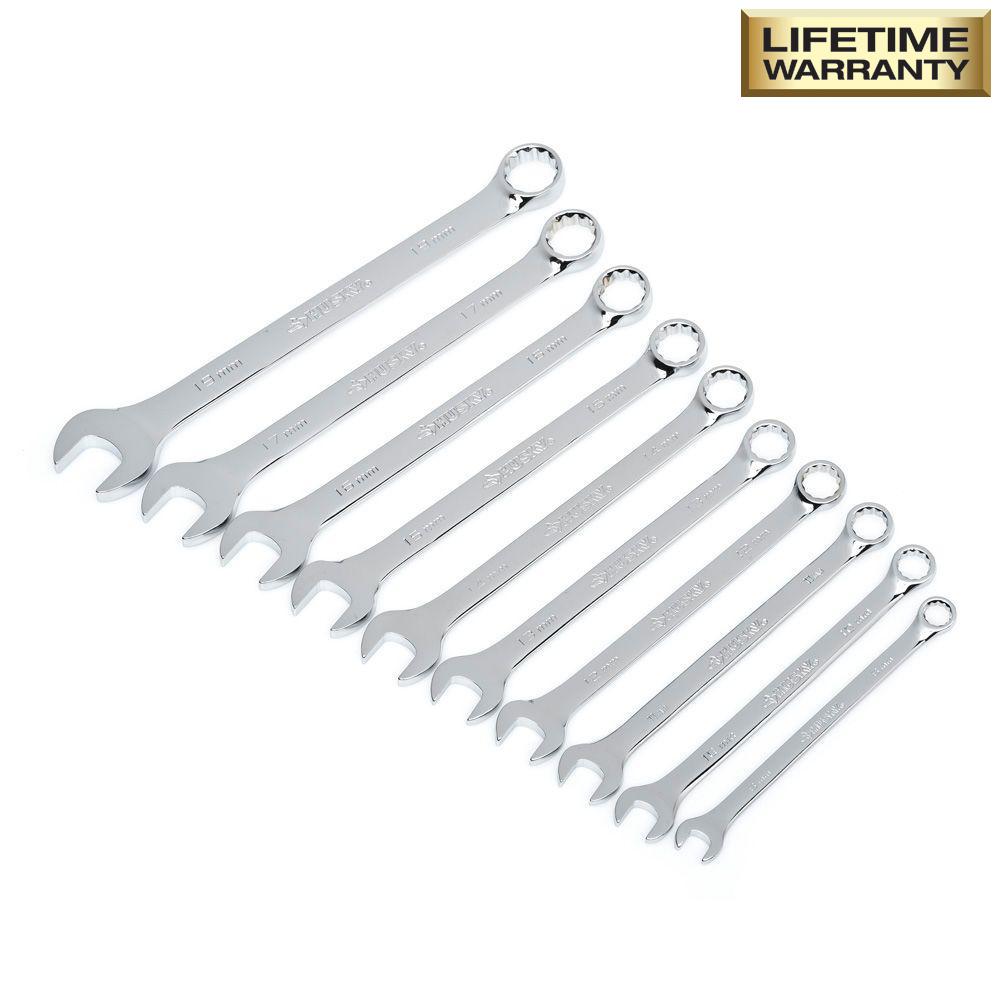 Sunex VGroove Metric Combination Wrench Set (12Piece)9917M The Home Depot