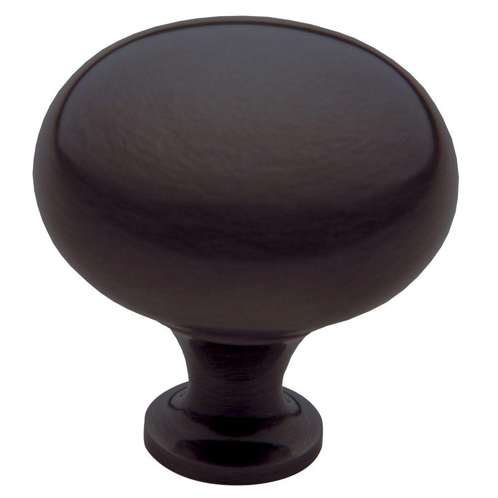 Baldwin Dominion 1-1/4 in. Satin Chrome Round Cabinet Knob ...