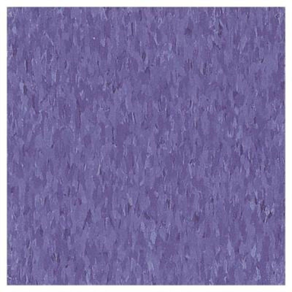 Armstrong Take Home Sample Imperial Texture Vct Violet Bloom Take Home Sample Imperial Texture Vct Violet Bloom Limestone Standard Excelon Commercial Vinyl Tile 6 In X