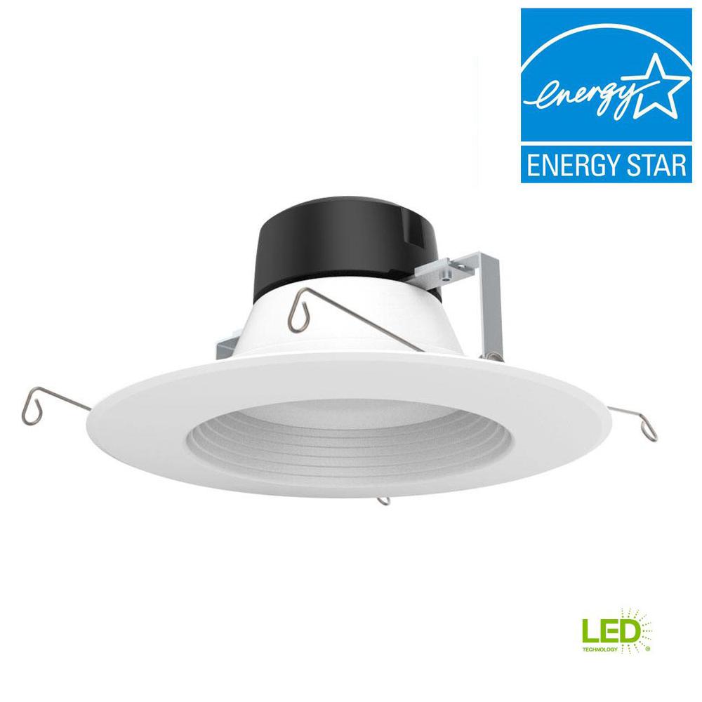 Envirolite Standard Retrofit 5 In 6 Warm White Recessed Led Envirolite Standard Retrofit 5 In 6 Warm White Recessed Led Ceiling Trim