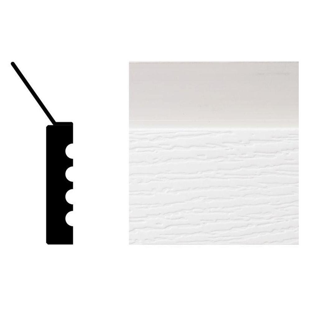 Royal Mouldings 7/16 in. x 2 in. x 192 in. Vinyl Garage Door Stop