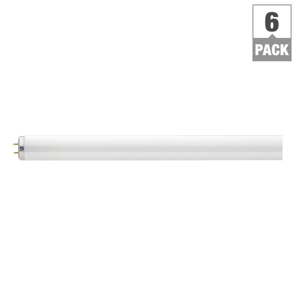Philips 4 ft. 40Watt Plant and Aquarium Linear T12 Fluorescent Light Bulb, Daylight (6Pack