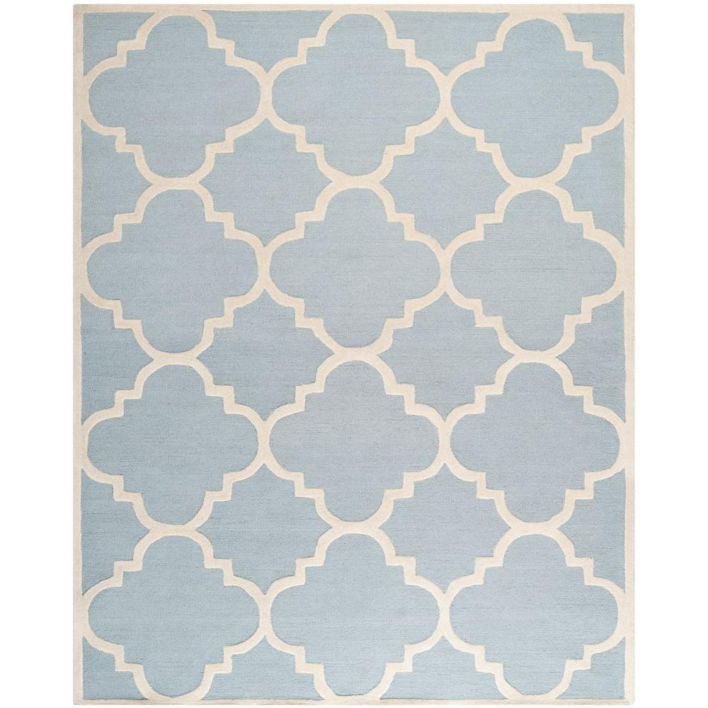 Safavieh Cambridge Light Blue Ivory 8 Ft X 10 Area Rug Cam140a Safavieh Cambridge Light Blue Ivory 8 Ft X 10 Area Rug Cam140a The Home Depot