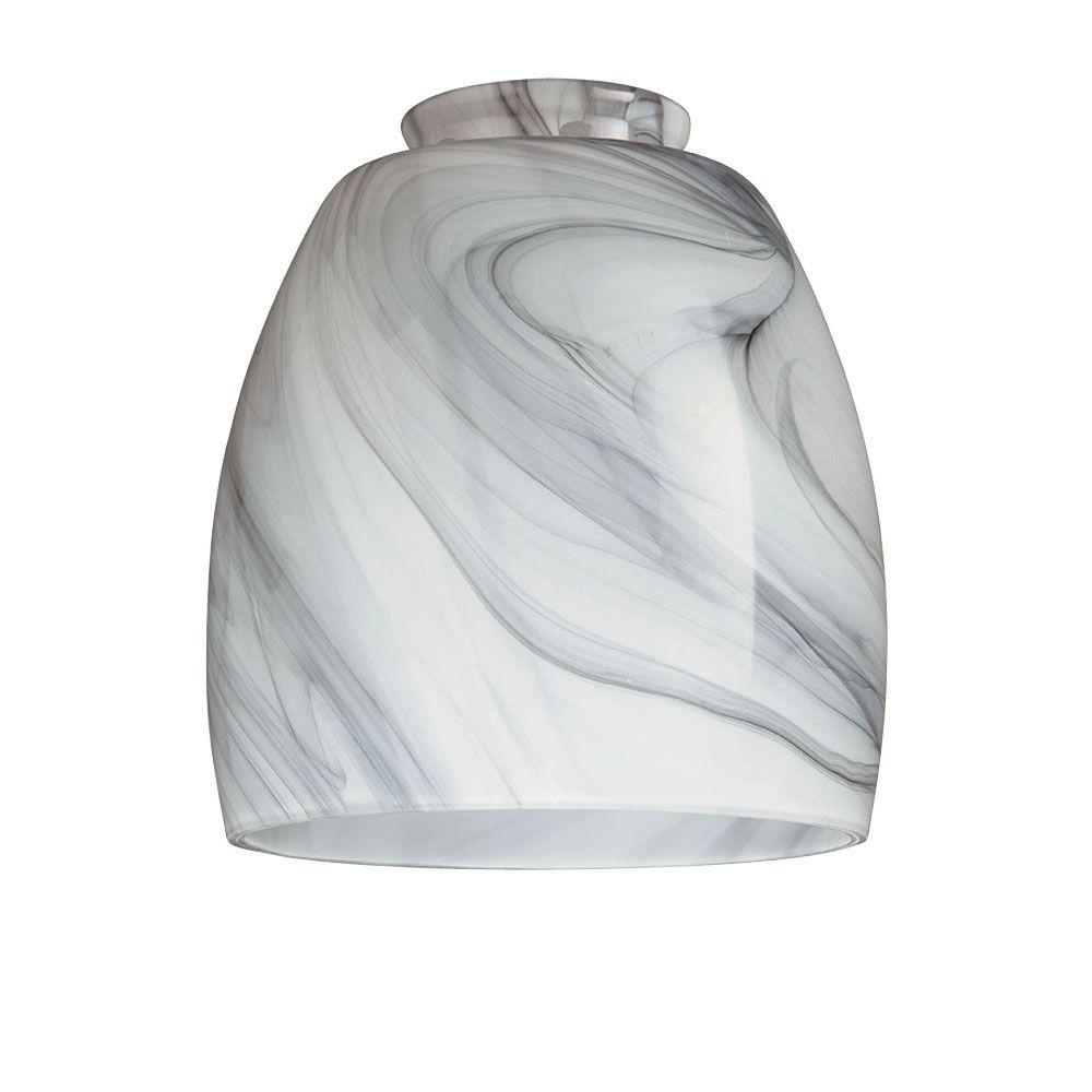 white globe light shade