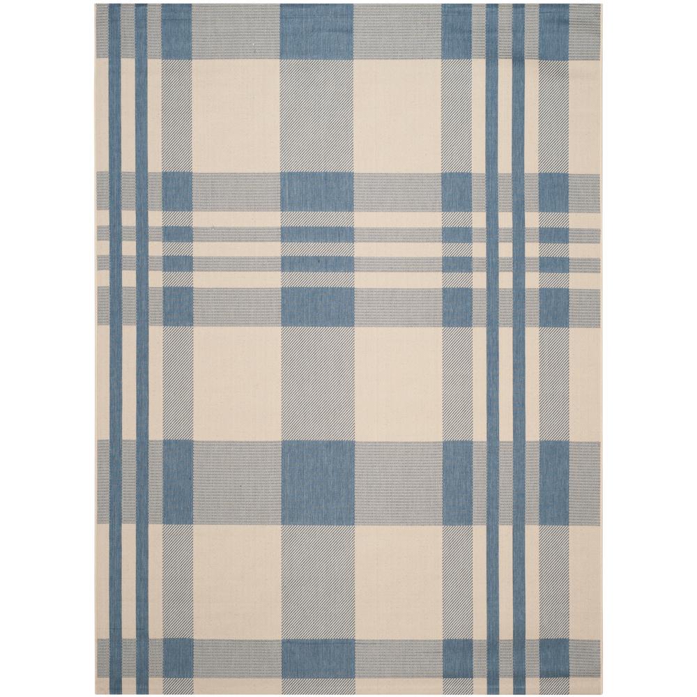 Safavieh Courtyard Beige Blue 9 Ft X 12 Indoor Outdoor Area Rug Safavieh Courtyard Beige Blue 9 Ft X 12 Indoor Outdoor Area