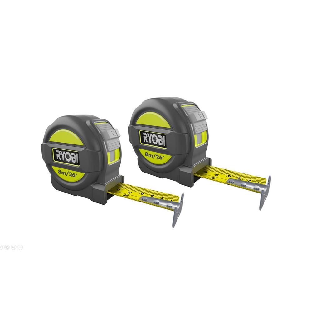 RYOBI Tape Measures Measuring Tools The Home Depot
