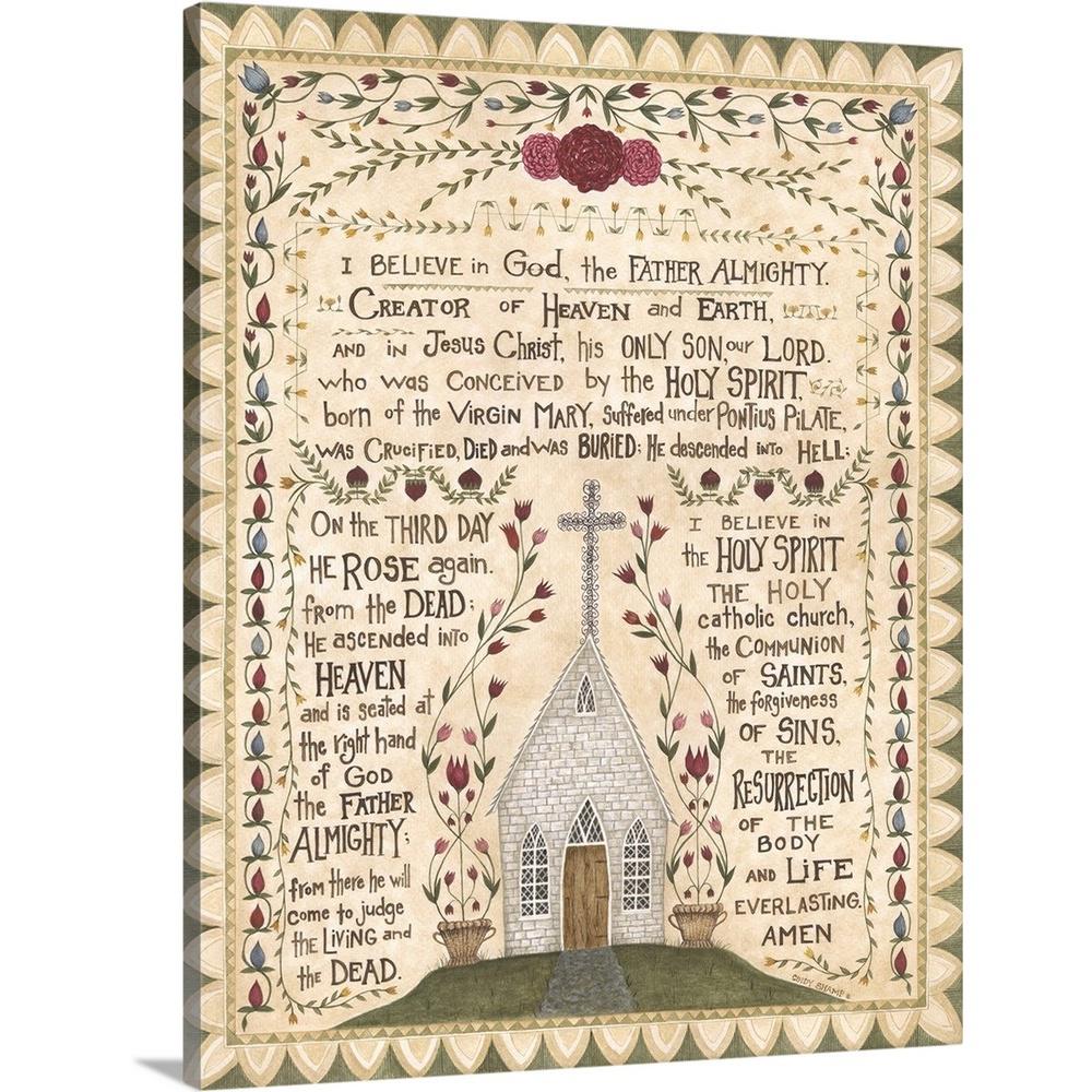 Peace Joy Love Poster Print by Cindy Shamp 24 x 24