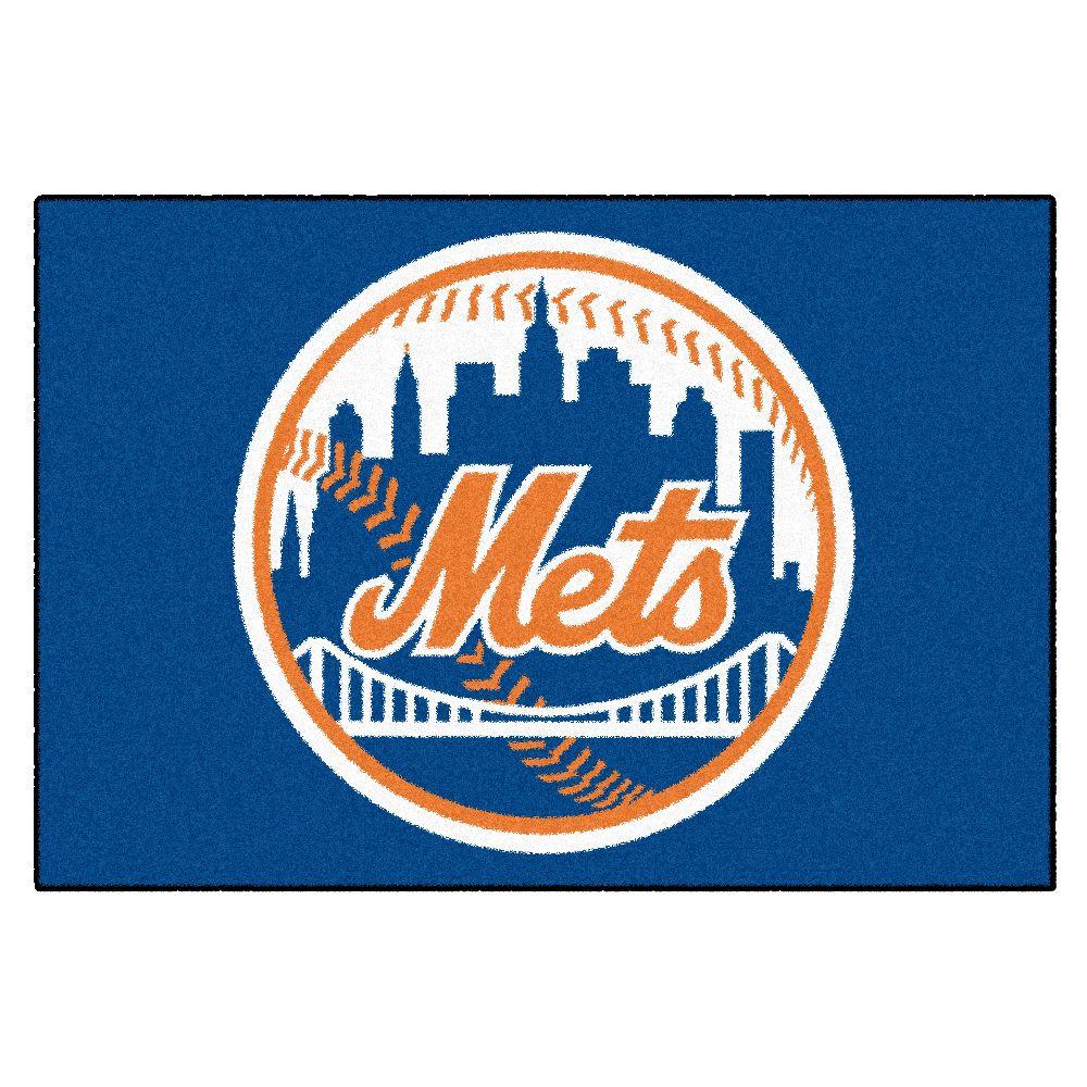 FANMATS New York Mets 19 in. x 30 in. Accent Rug-6446 