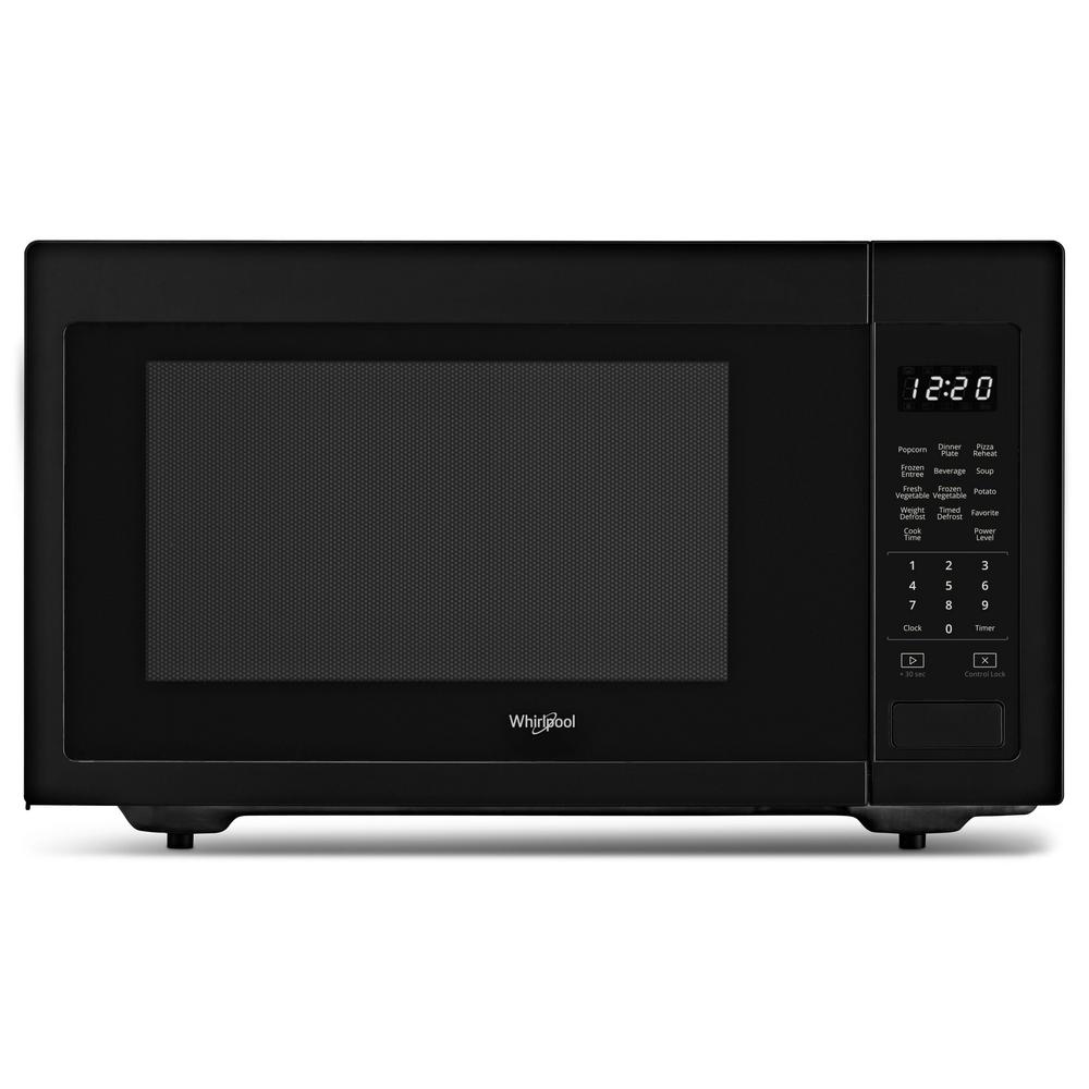 Whirlpool 1 6 Cu Ft Countertop Microwave In Black With 200 Watt Whirlpool 1 6 Cu Ft Countertop Microwave In Black With 200 Watt Cooking