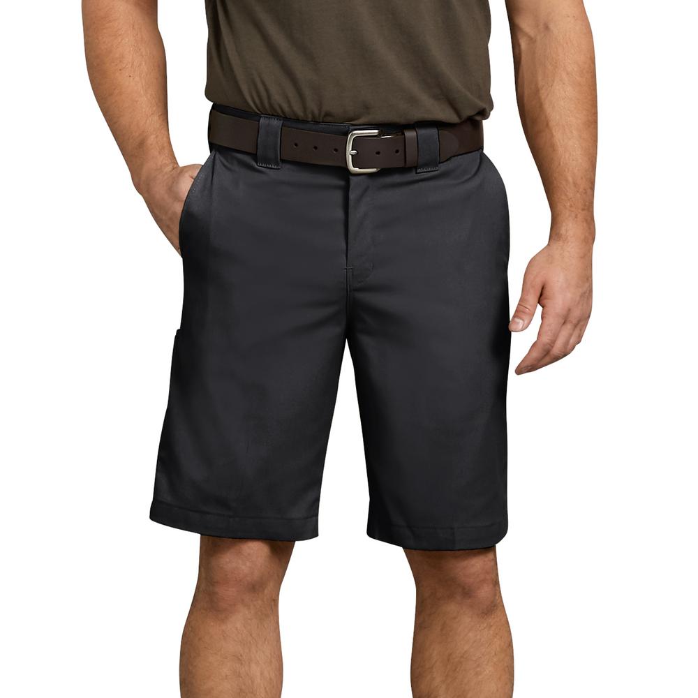Merlin Heavy Duty Cargo Work Shorts Waist 30, Black Tradesman Shorts with tuck away holster pockets.