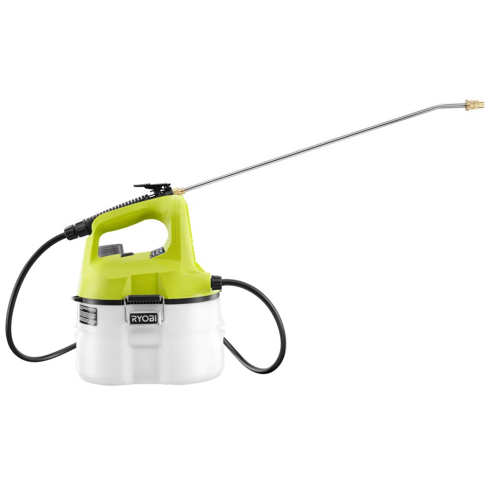 Ryobi Chemical Sprayer Mister 18-Volt Lithium-Ion Cordless Nozzle 1 ...