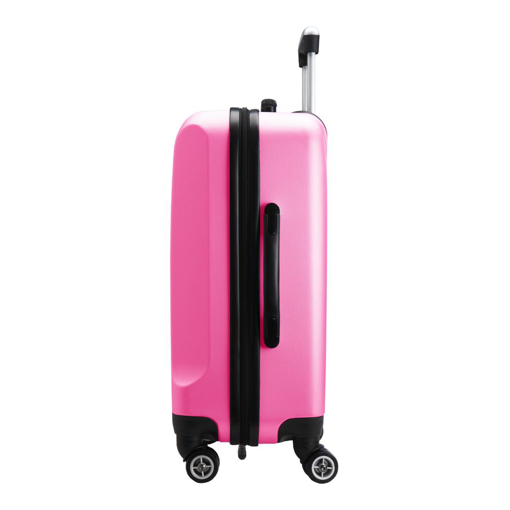 pink hard case suitcase