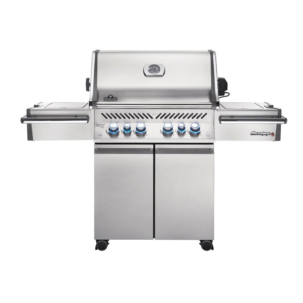 NAPOLEON Prestige PRO 500 6 Burner Natural Gas Grill in Stainless Steel by NAPOLEON