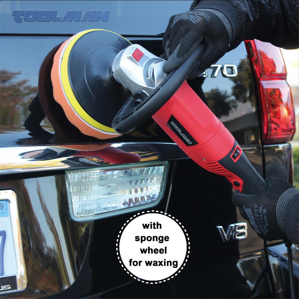 Boyel Living 10 Amp 3500 Rpm Corded 7 In Electric Power Tool 7 Variable Speed Polisher Buffer Sander Tm 6850 The Home Depot